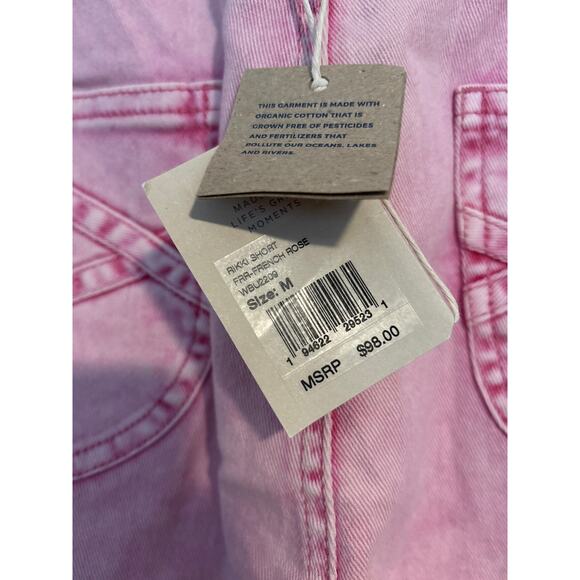 Faherty Rikki Shorts in French Rose Size Medium - Picture 3 of 3